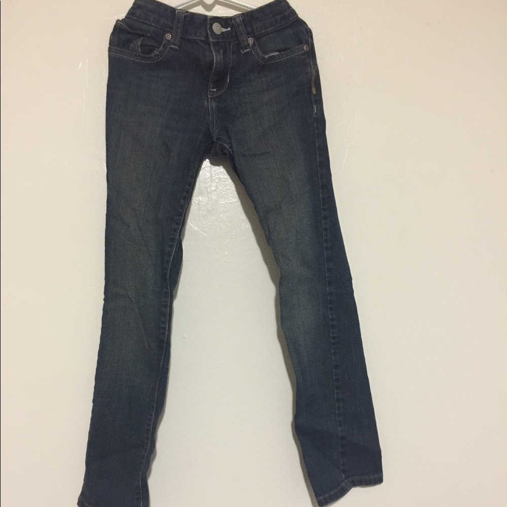 SIZE 8 OLD NAVY SKINNY JEANS.